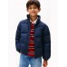 TOMMY HILFIGER μπουφάν puffer unisex KS0KS00717-C1G μπλε